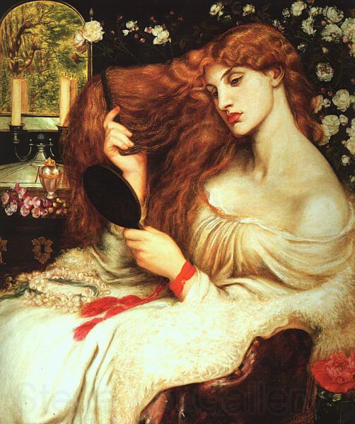 Dante Gabriel Rossetti Lady Lilith Norge oil painting art